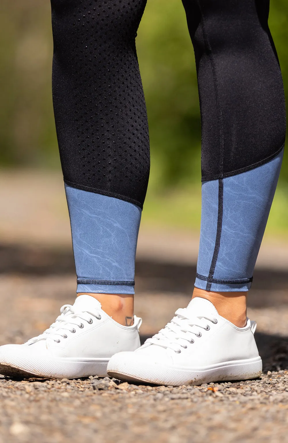 BARE Equestrian Performance Riding Tights - Basalt