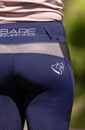 BARE Equestrian Performance Riding Tights - Oxford Panther