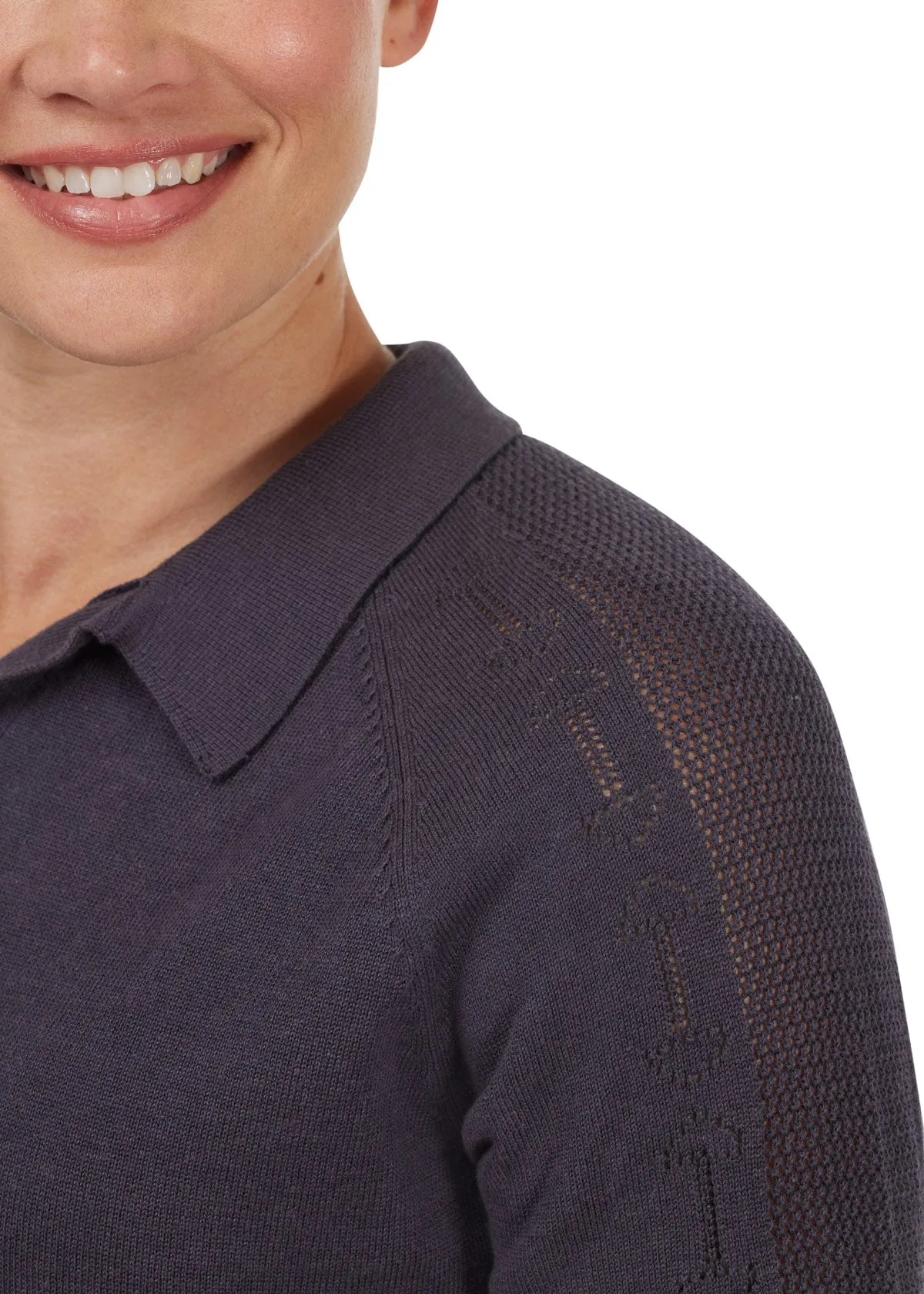 Bit of Breeze Sweater Knit Polo