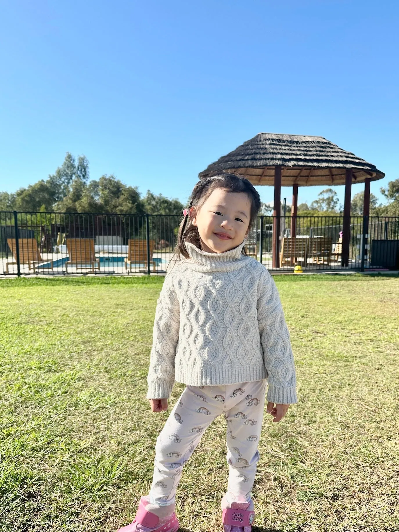Caprice Cream Unisex Knit Sweater (Loved)