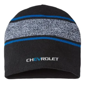 Chevrolet EV Variegated Striped Beanie Chevrolet EV Variegated Striped Beanie