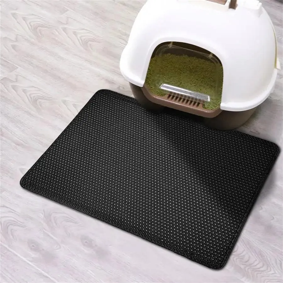 Honeycomb Cat Litter Mat: Clean Paws, Clean Floors!