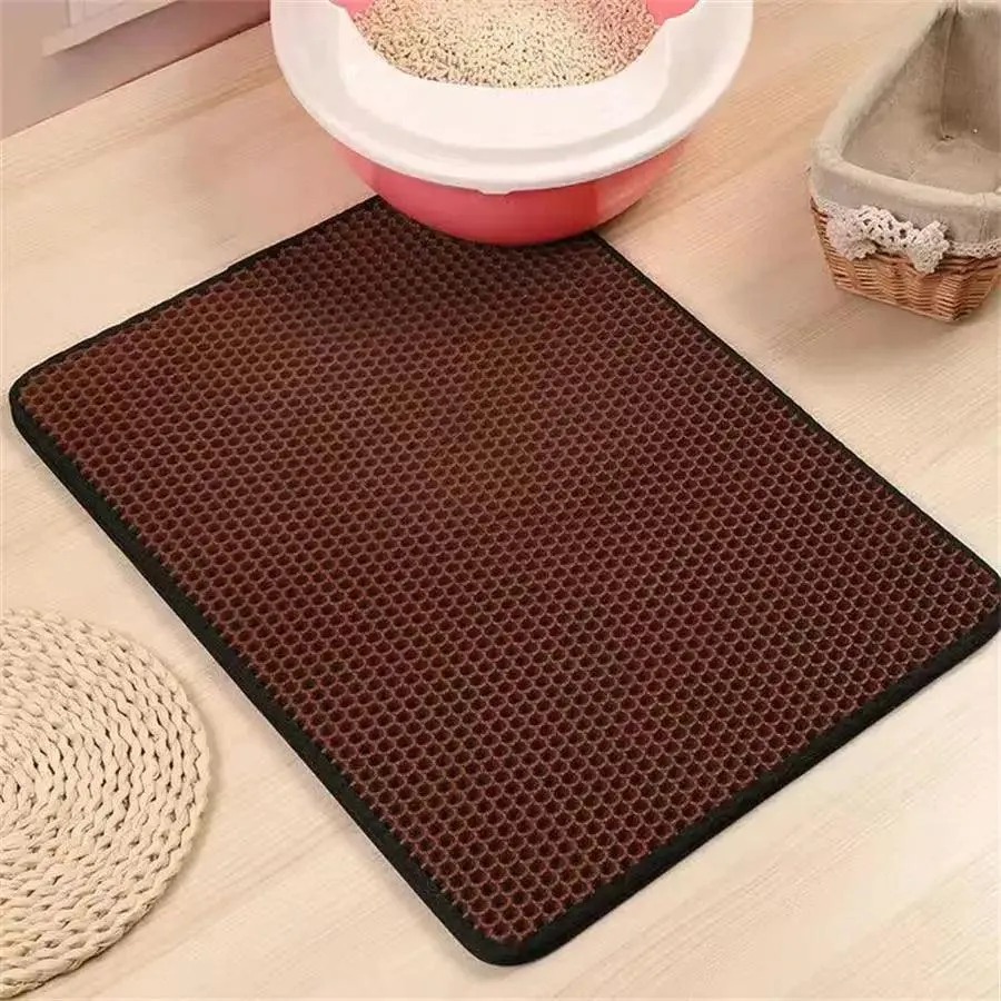 Honeycomb Cat Litter Mat: Clean Paws, Clean Floors!