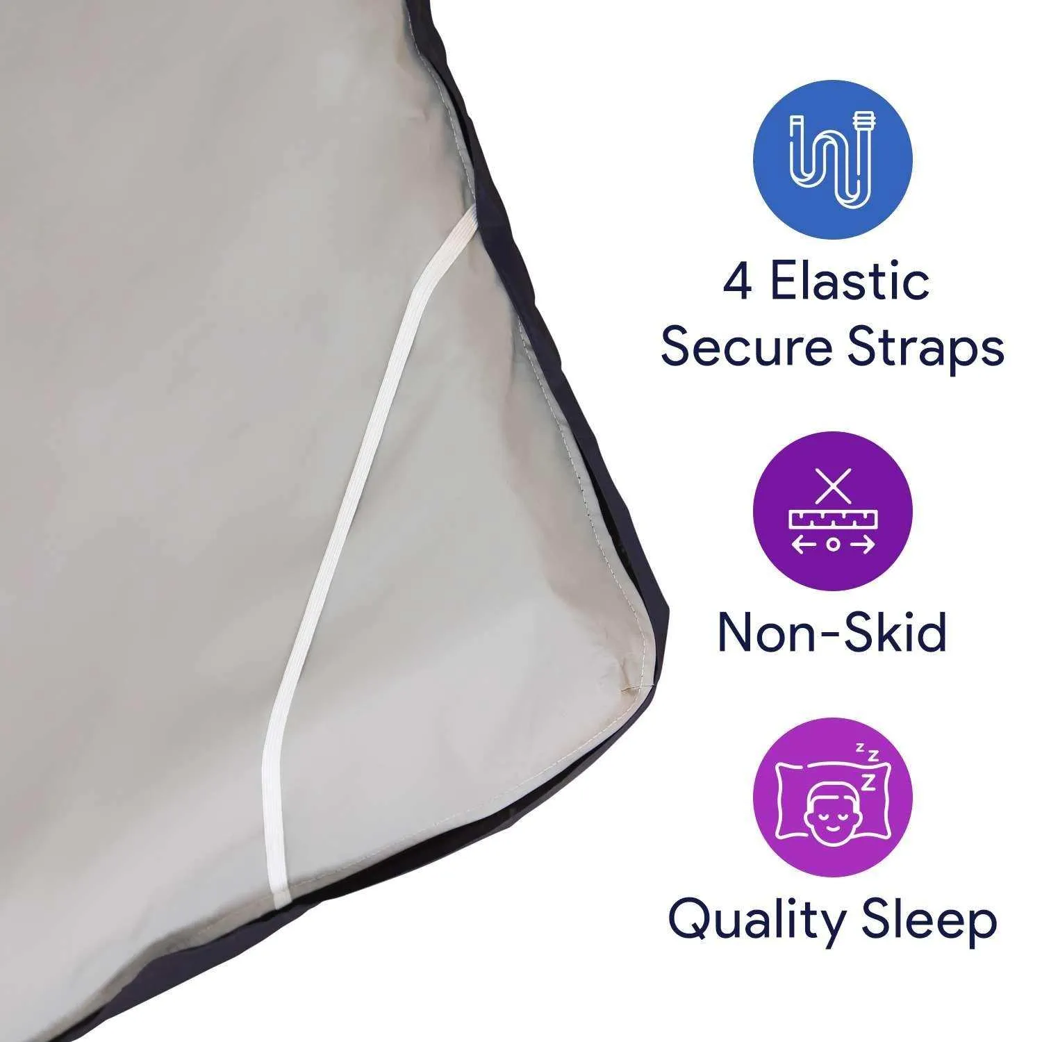Hospital Bed Mattress Gel Topper - Prevent and Treat Bed Sores