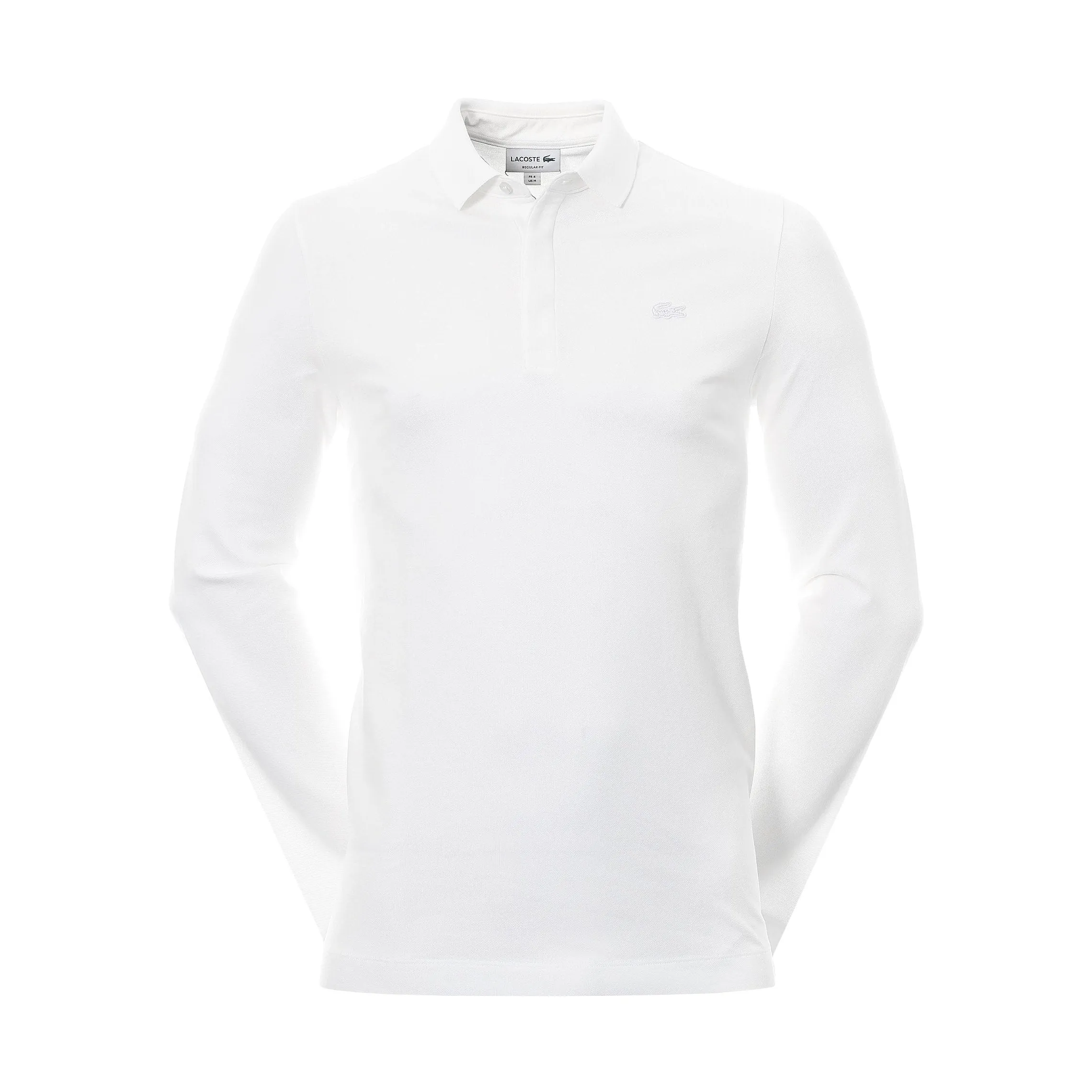 Lacoste Paris Long Sleeve Pique Polo Shirt