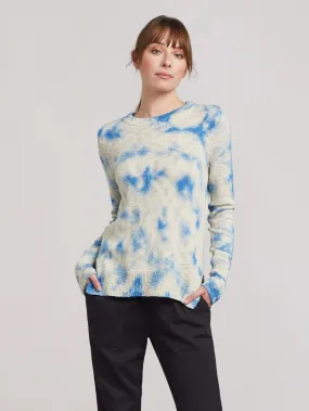 Muir Tie Dye Sweater in Skyway Tie Dye