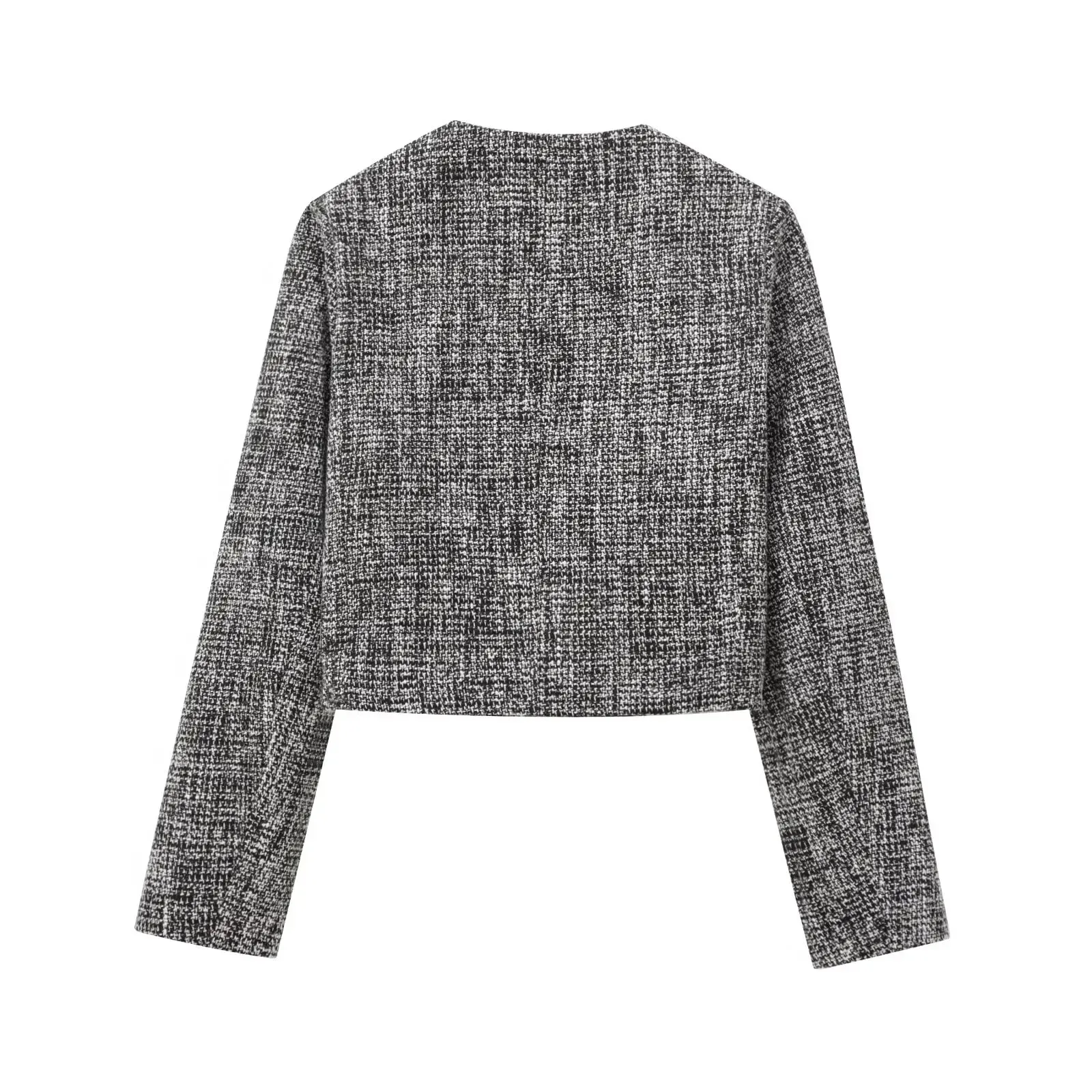 ONKOGENE Herbst Elegante Frauen Plaid Einreiher Schmücken Casual Jacke Mantel   Hohe Taille Zipper Mini Culottes 2-teiliges Set