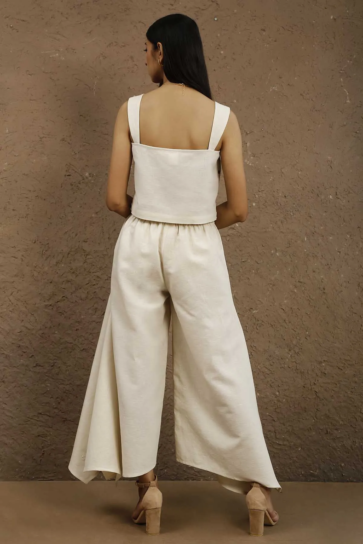 Terra Ivory Crop Co-ord Set