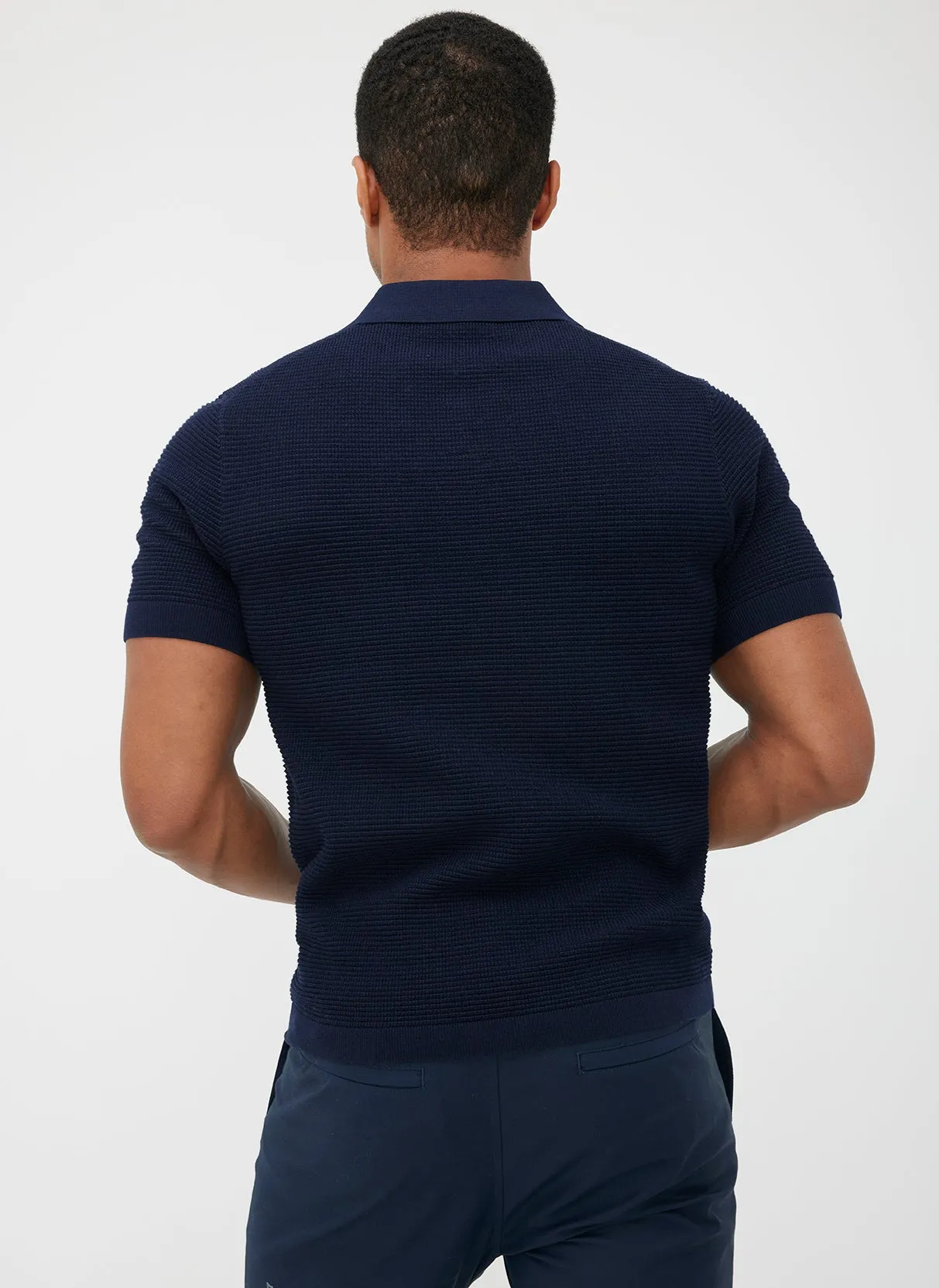 Urban Relaxed Polo Sweater