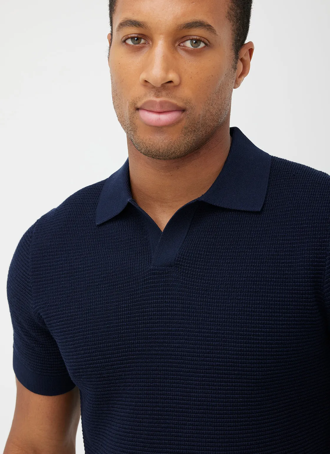 Urban Relaxed Polo Sweater