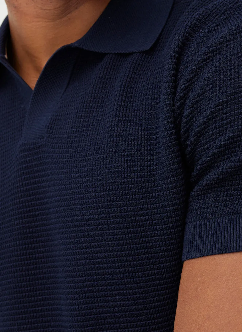 Urban Relaxed Polo Sweater